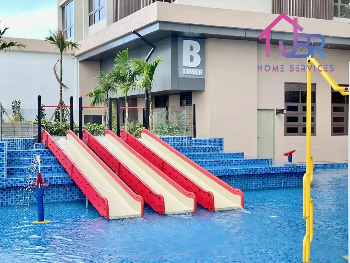 Апартаменты Jbr Luxury Home Bali Residences 2-6Pax Near Jonker Walk-City Area-Netflix Малакка Малайзия