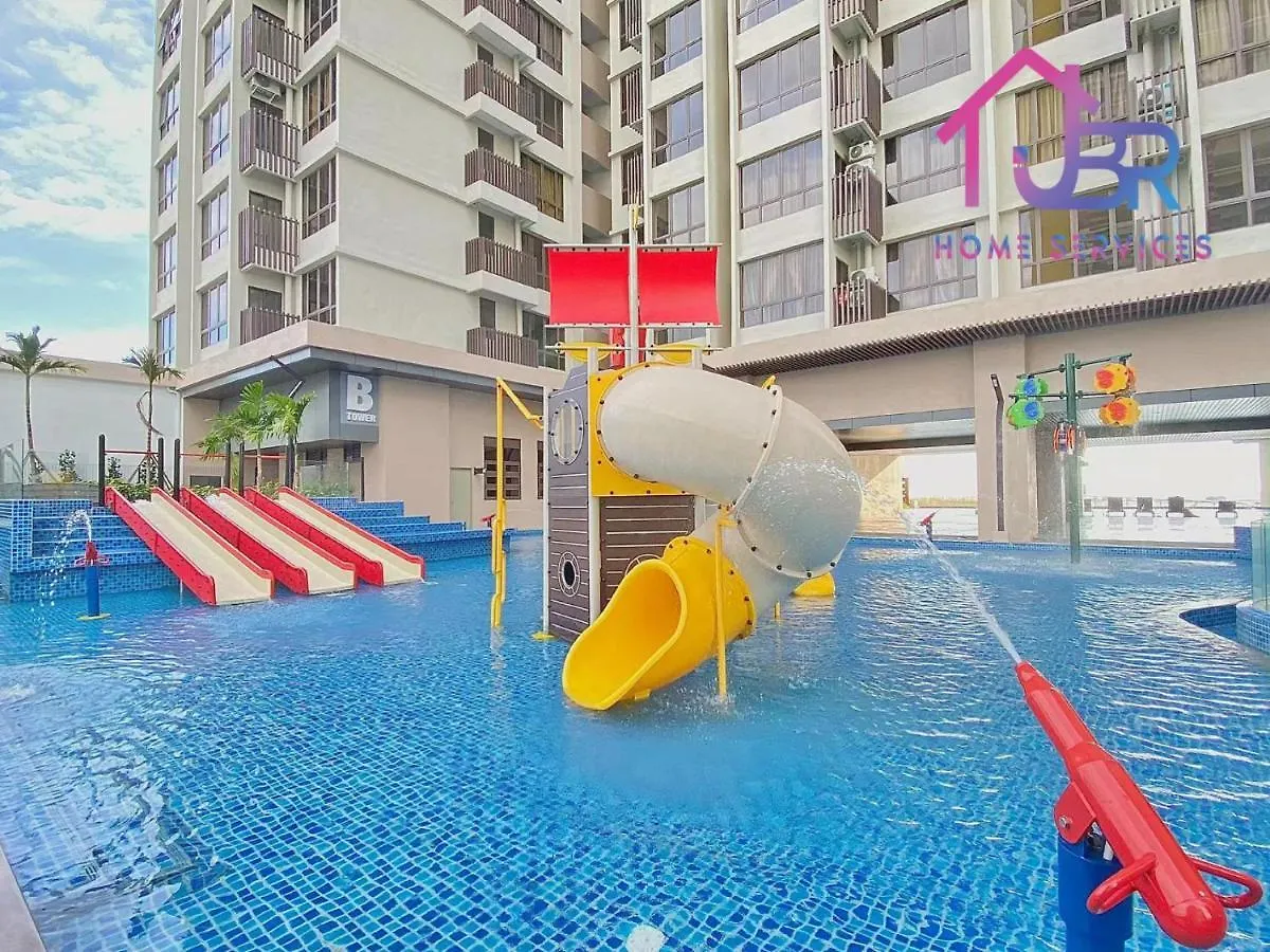 Jbr Luxury Home Bali Residences 2-6Pax Near Jonker Walk-City Area-Netflix Малакка Апартаменты